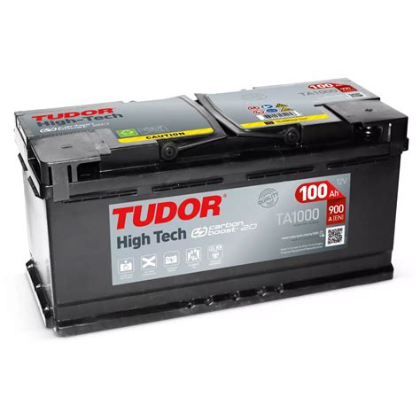 Tudor TA1000. Car battery Tudor 100Ah 12V .